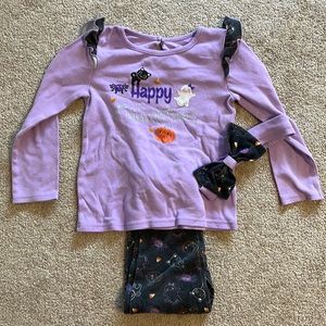 Halloween set with bow